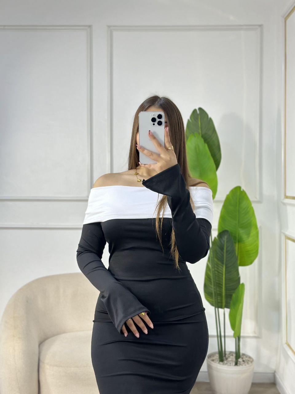 off shoulders dress